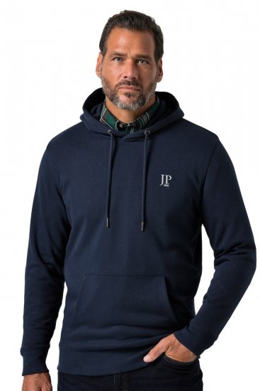 JP1880 825950 Hoodie Dunkelblau TALL - TALL sweatshirts - TALL Sweatshirts für große Männer