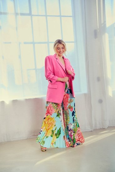 Ulla Popken 826487 Oversize-Blazer Rosa - Blazer - Blazer in großen Größen für Damen