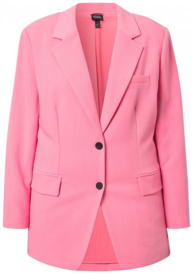 Ulla Popken 826487 Oversize-Blazer Rosa - Blazer - Blazer in großen Größen für Damen