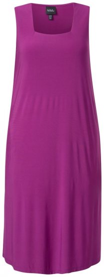 Ulla Popken 827908 Ärmelloses Jerseykleid Flieder - Jerseykleider - 