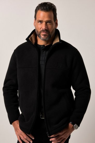 JAY-PI Level 4 Fleece Jacket Black - Sportbekleidung & outdoor - Sportbekleidung in große größen für herren
