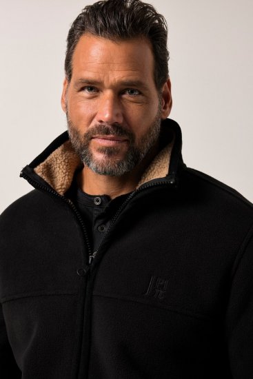 JAY-PI Level 4 Fleece Jacket Black - Sportbekleidung & outdoor - Sportbekleidung in große größen für herren