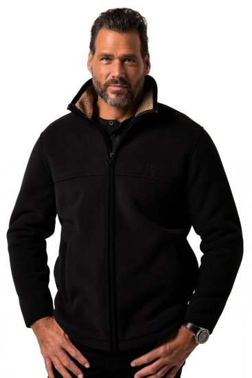JAY-PI Level 4 Fleece Jacket Black - Sportbekleidung & outdoor - Sportbekleidung in große größen für herren