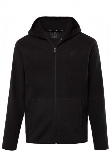 JAY-PI Ultra-light Fleece Jacket Black - Herren-sweater und -hoodies - Herren-Sweater und -Hoodies in großen Größen