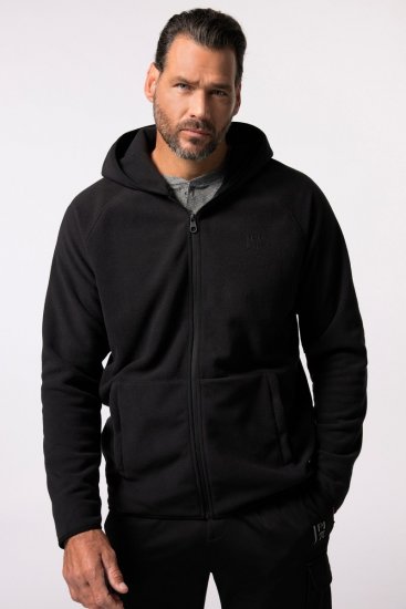 JAY-PI Ultra-light Fleece Jacket Black - Herren-sweater und -hoodies - Herren-Sweater und -Hoodies in großen Größen