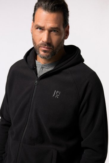 JAY-PI Ultra-light Fleece Jacket Black - Herren-sweater und -hoodies - Herren-Sweater und -Hoodies in großen Größen