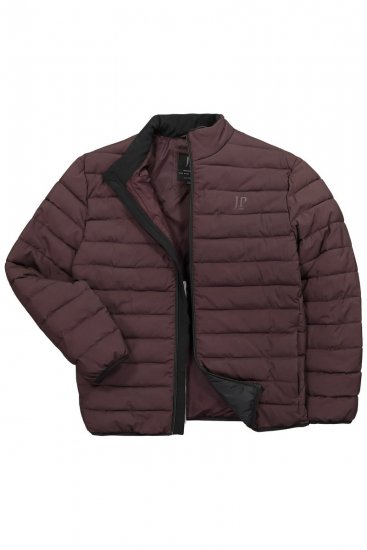JP1880 828991 Steppjacke mit Stehkragen Pflaume - Herren jacken - Herren Jacken in großen Größen