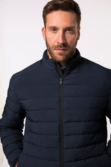 JP1880 Jacket Quilted Stand-up Collar Navy - Herren jacken - Herren Jacken in großen Größen