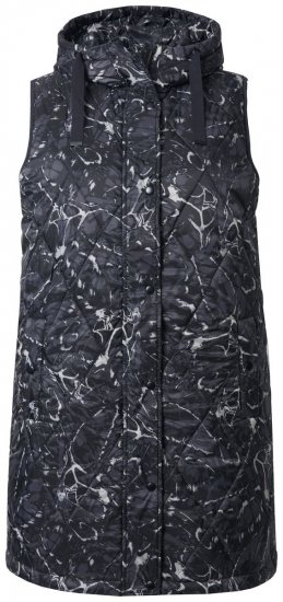 Ulla Popken 829120 Wetterfeste Weste Anthrazit - Westen - 