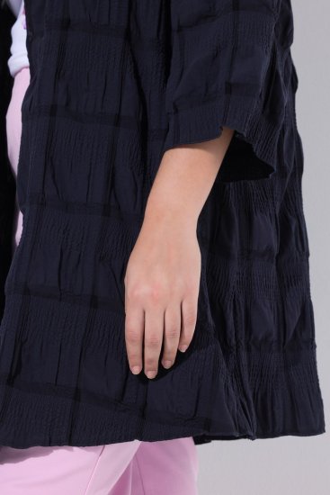 Ulla Popken 829575 Jacke Dunkelblau - Jacken - Damenjacken in großen Größen