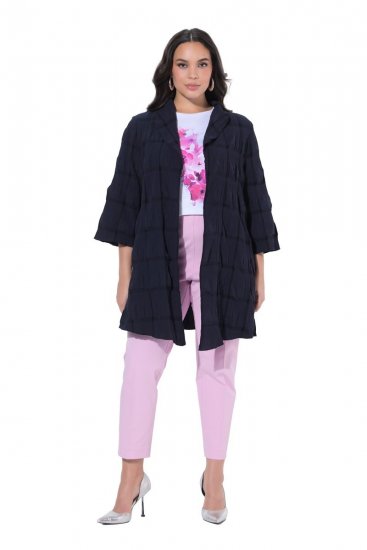 Ulla Popken 829575 Jacke Dunkelblau - Jacken - Damenjacken in großen Größen