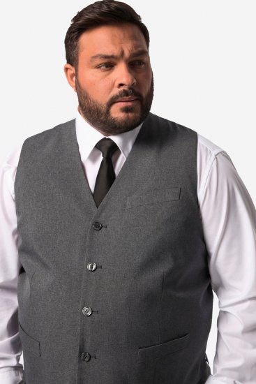 Men+ 668 Madrid Anzugweste Anthrazit - Herrenanzüge und -blazer - Herrenanzüge und -blazer in großen Größen