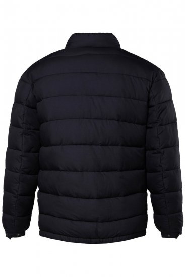 Men+ 494 Steppjacke mit Stehkragen Dunkelblau - Herren jacken - Herren Jacken in großen Größen