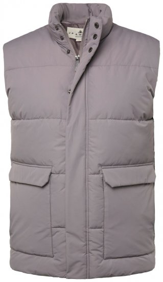 JP1880 831639 Weste gesteppt aus recyceltem Polyester Dunkelgrau - Herren jacken - Herren Jacken in großen Größen