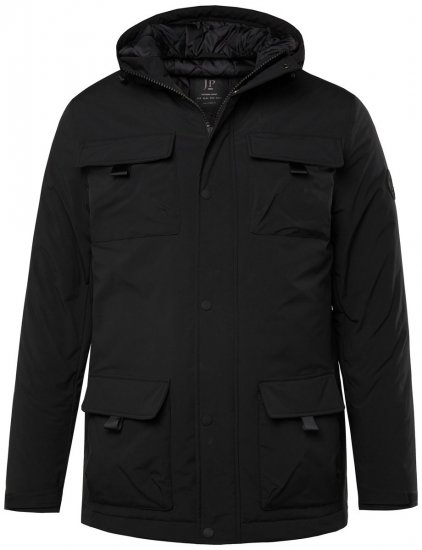 JP1880 832202 Fieldjacket mit Kapuze Schwarz TALL - TALL jacken - TALL Jacken für große Herren