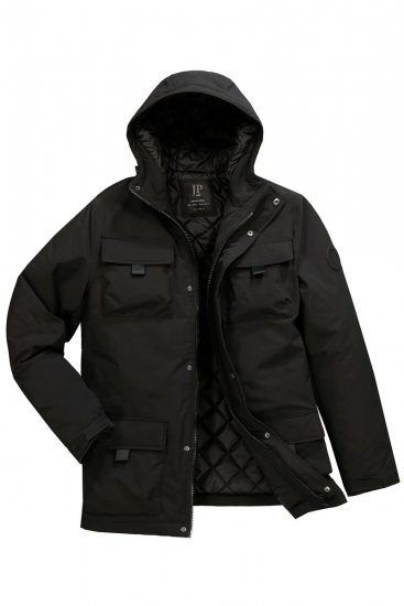 JP1880 832202 Fieldjacket mit Kapuze Schwarz TALL - TALL jacken - TALL Jacken für große Herren