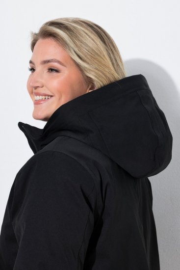 Ulla Popken 833341 Funktionsjacke Schwarz - Jacken - Damenjacken in großen Größen