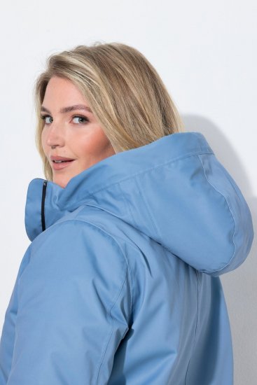 Ulla Popken 833341 Funktionsjacke Graublau - Jacken - Damenjacken in großen Größen