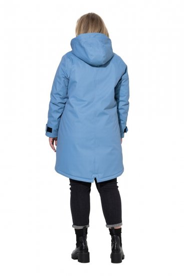 Ulla Popken 833341 Funktionsjacke Graublau - Jacken - Damenjacken in großen Größen