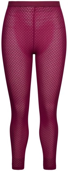 Ulla Popken 833718 Strumpfleggings mit Spitze Beerenrot - Strumpfhosen & Socken - 