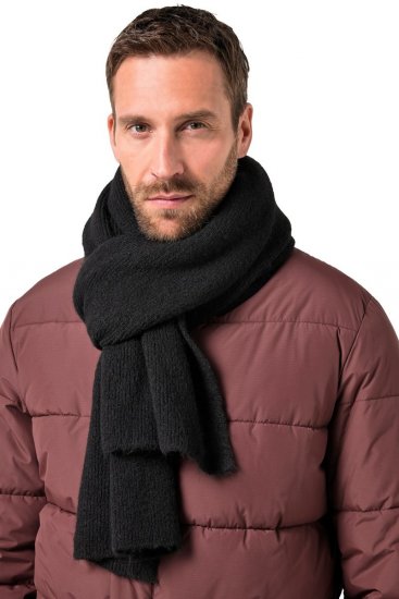 JP1880 834031 Strickschal Schwarz - Schals - 