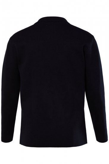 Boston Park 747 Flexlastic Stricksakko Dunkelblau - Herrenanzüge und -blazer - Herrenanzüge und -blazer in großen Größen