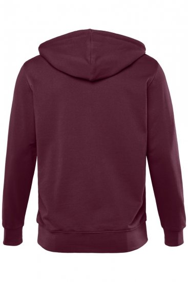 Men+ 851 Kapuzen-Sweatjacke Pflaume - Herren-sweater und -hoodies - Herren-Sweater und -Hoodies in großen Größen