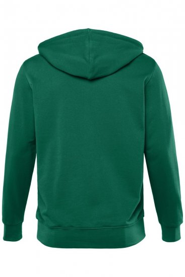 Men+ 851 Kapuzen-Sweatjacke Grün - Herren-sweater und -hoodies - Herren-Sweater und -Hoodies in großen Größen