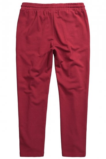 Men+ 852 Jogginghose Weinrot - Jogginghosen für herren - Jogginghosen für Herren in großen Größen