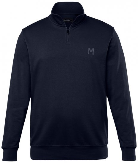 Men+ 856 Sweat-Troyer Dunkelblau - Herren-sweater und -hoodies - Herren-Sweater und -Hoodies in großen Größen