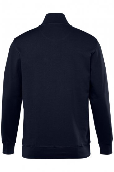Men+ 856 Sweat-Troyer Dunkelblau - Herren-sweater und -hoodies - Herren-Sweater und -Hoodies in großen Größen