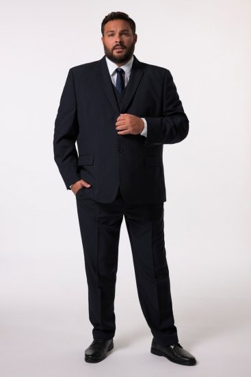 Men+ 064 Porto Sakko Dunkelblau - Herrenanzüge und -blazer - Herrenanzüge und -blazer in großen Größen