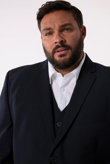 Men+ 064 Porto Sakko Dunkelblau - Herrenanzüge und -blazer - Herrenanzüge und -blazer in großen Größen