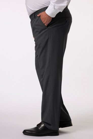 Men+ 066 Porto Anzughose Bauchfit Grau - Herrenanzüge und -blazer - Herrenanzüge und -blazer in großen Größen