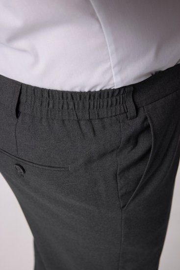 Men+ 066 Porto Anzughose Bauchfit Grau - Herrenanzüge und -blazer - Herrenanzüge und -blazer in großen Größen