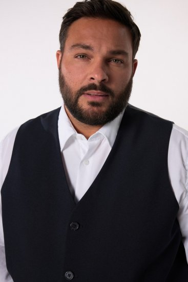 Men+ 067 Porto Anzugweste Dunkelblau - Herrenanzüge und -blazer - Herrenanzüge und -blazer in großen Größen