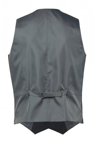 Men+ 067 Porto Anzugweste Grau - Herrenanzüge und -blazer - Herrenanzüge und -blazer in großen Größen