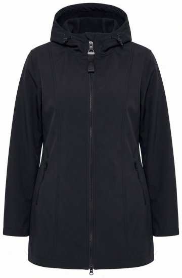 Ulla Popken 836064 Funktionsjacke Schwarz - Jacken - Damenjacken in großen Größen
