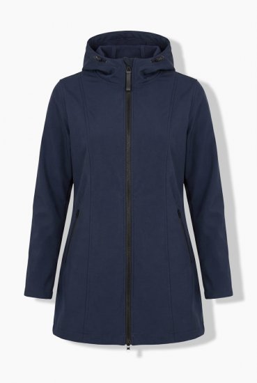 Ulla Popken 836064 Funktionsjacke Dunkelblau - Jacken - Damenjacken in großen Größen