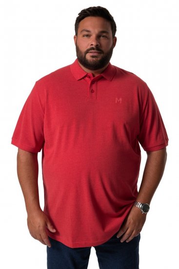 Men+ 256 Poloshirt Rot - Polo-shirts für herren - Polo-Shirts für Herren in großen Größen