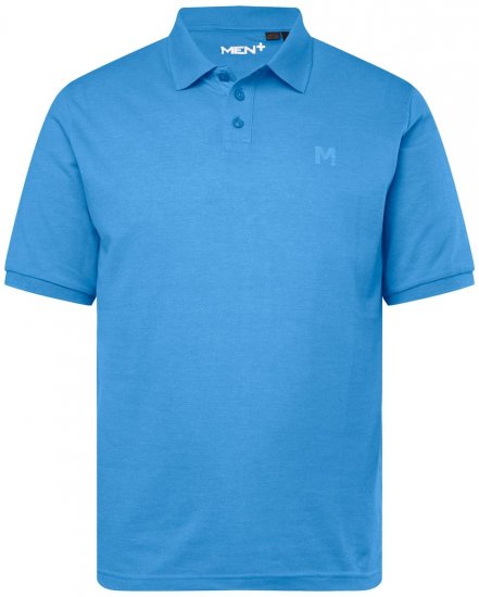 Men+ 256 Poloshirt Himmelblau - Polo-shirts für herren - Polo-Shirts für Herren in großen Größen