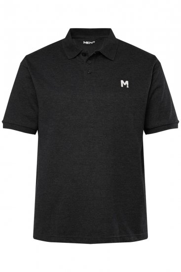 Men+ 258 Poloshirt Schwarz 2er-Pack - Polo-shirts für herren - Polo-Shirts für Herren in großen Größen