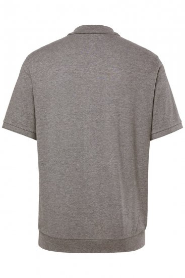 Men+ 264 Poloshirt Bauchfit Grau meliert - Polo-shirts für herren - Polo-Shirts für Herren in großen Größen