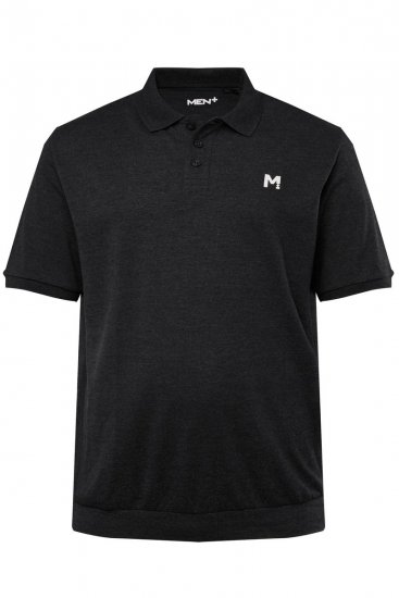 Men+ 266 Poloshirt Bauchfit Schwarz 2er-Pack - Polo-shirts für herren - Polo-Shirts für Herren in großen Größen