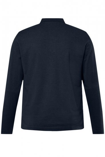 Men+ 270 Poloshirt Langarm Dunkelblau - Polo-shirts für herren - Polo-Shirts für Herren in großen Größen