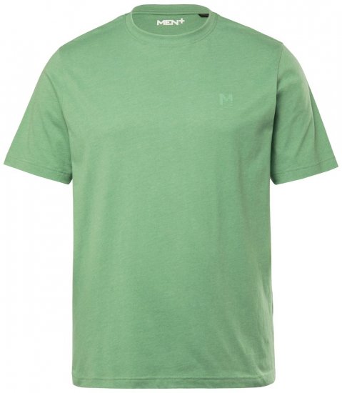 Men+ 276 T-Shirt Rundhals Grün - Herren-T-shirts - Herren-T-Shirts in großen Größen