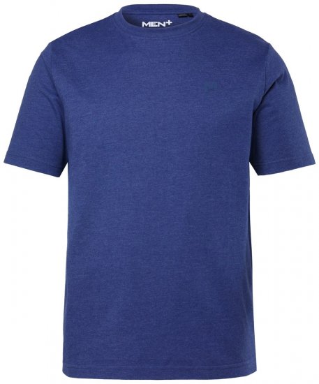 Men+ 276 T-Shirt Rundhals Nachtblau - Herren-T-shirts - Herren-T-Shirts in großen Größen