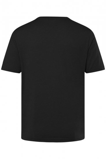 Men+ 279 T-Shirt V-Ausschnitt Schwarz - Herren-T-shirts - Herren-T-Shirts in großen Größen