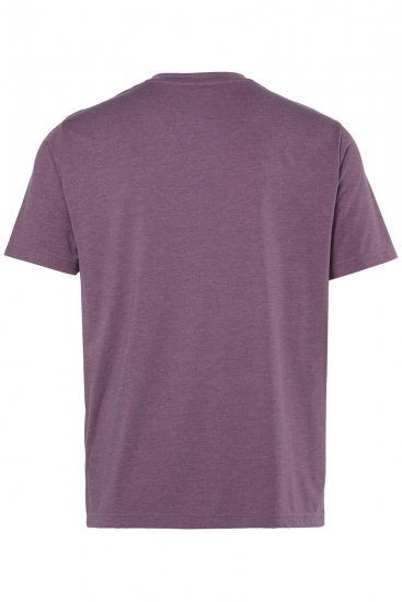 Men+ 279 T-Shirt V-Ausschnitt Pflaume - Herren-T-shirts - Herren-T-Shirts in großen Größen