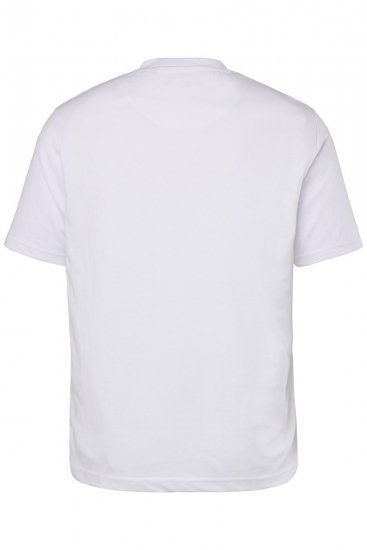 Men+ 299 T-Shirt V-Ausschnitt Weiß 2er-Pack - Herren-T-shirts - Herren-T-Shirts in großen Größen